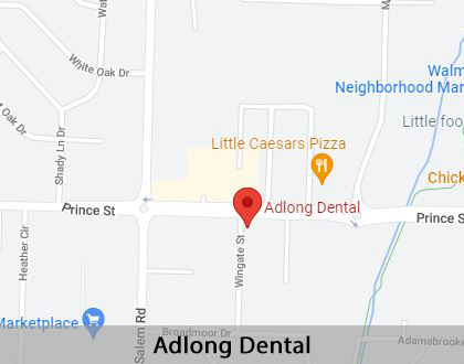 Map image for Routine Dental Care in Conway, AR